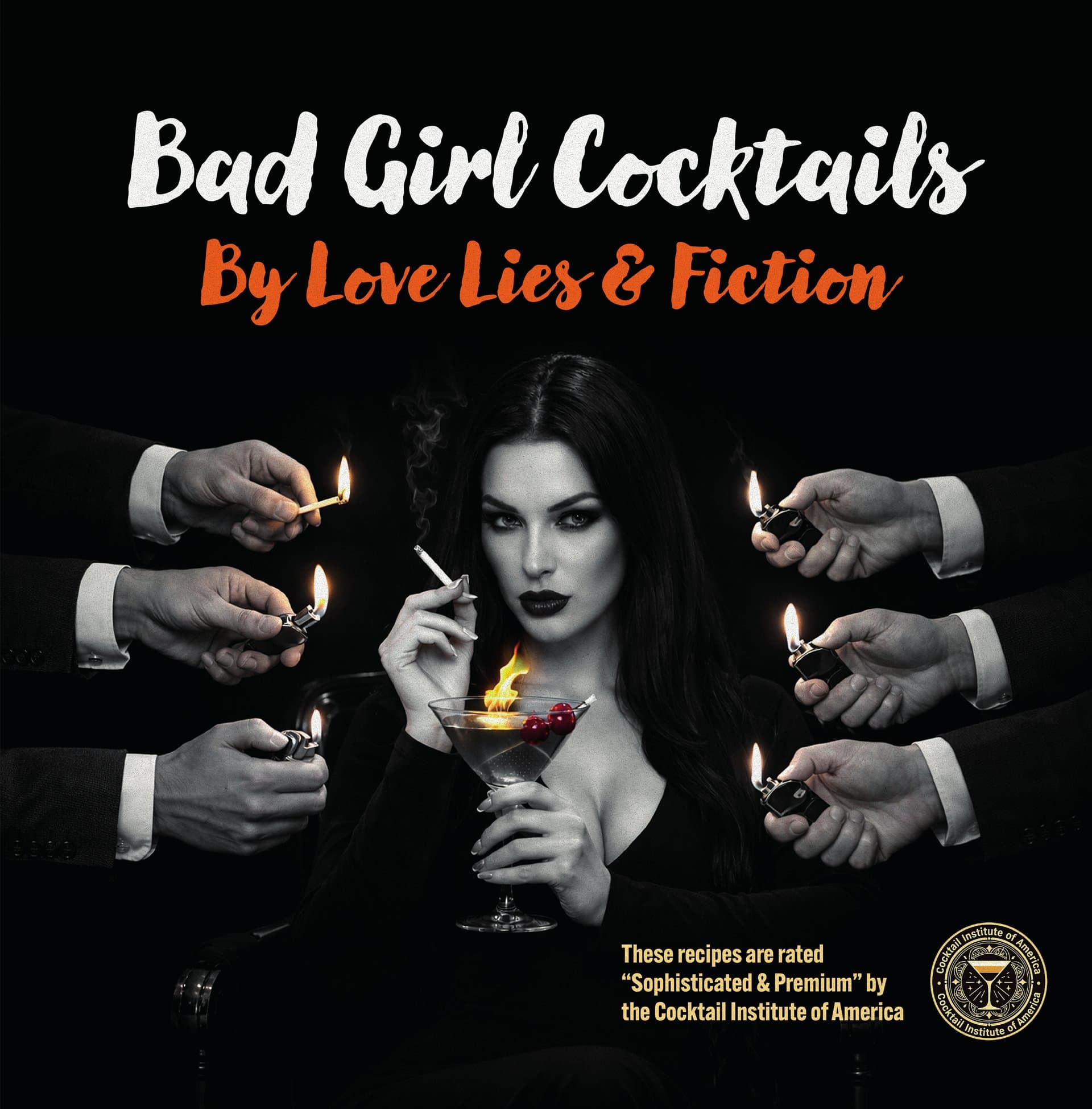 Bad Girl Cocktails book cover